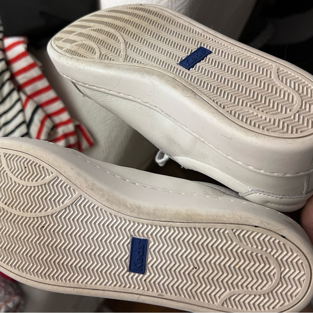 Keds Ace White leather sneakers, size 8.5. Great condition! - Picture 7 of 8